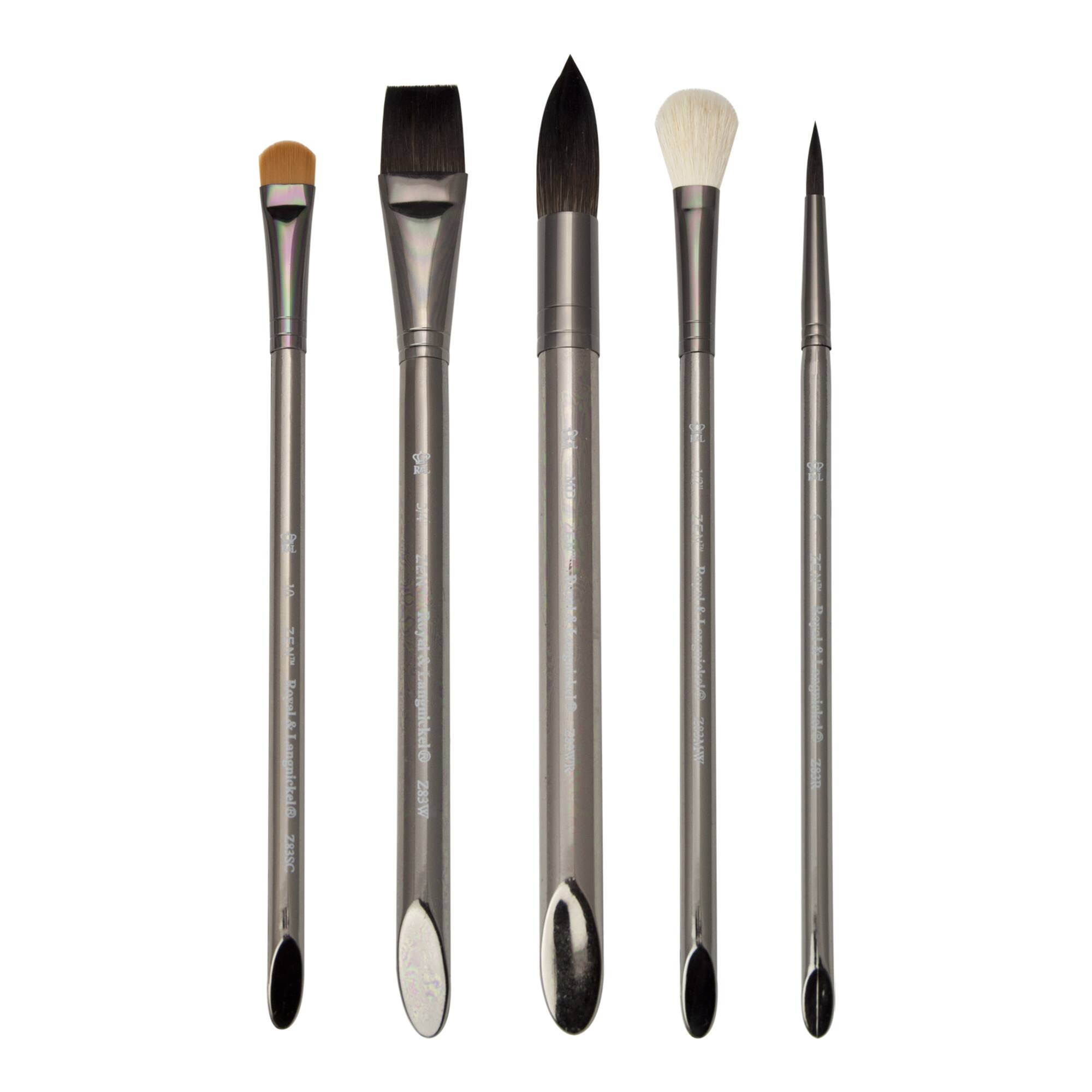 Zen™ Series 83 Watercolor Round 5 Piece Brush Set